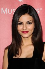 VICTORIA JUSTICE at 2015 Musicares Person of the Year Gala Honoring Bob Dylan