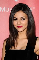 VICTORIA JUSTICE at 2015 Musicares Person of the Year Gala Honoring Bob Dylan
