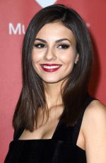 VICTORIA JUSTICE at 2015 Musicares Person of the Year Gala Honoring Bob Dylan