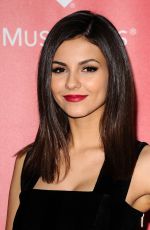 VICTORIA JUSTICE at 2015 Musicares Person of the Year Gala Honoring Bob Dylan