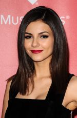 VICTORIA JUSTICE at 2015 Musicares Person of the Year Gala Honoring Bob Dylan