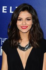 VICTORIA JUSTICE at Delta Air Lines Grammy Kick-off Party in West Hollywood