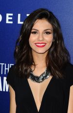 VICTORIA JUSTICE at Delta Air Lines Grammy Kick-off Party in West Hollywood