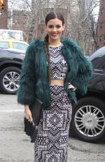 VICTORIA JUSTICE at Mara Hoffman Fashion Show in New York