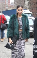 VICTORIA JUSTICE at Mara Hoffman Fashion Show in New York