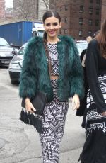 VICTORIA JUSTICE at Mara Hoffman Fashion Show in New York
