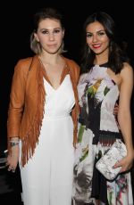 VICTORIA JUSTICE at Rebecca Minkoff 2015 Fashion Show in New York
