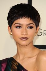 ZENDAYA at 2015 Grammy Awards in Los Angeles