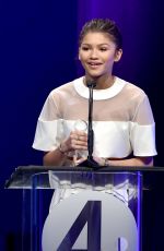 ZENDAYA COLEMAN at 2nd Annual unite4:humanity in Los Angeles