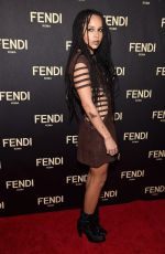 ZOE KRAVITZ at Fendi New York Flagship Boutique Party at MBFW in New York