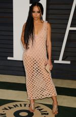 ZOE KRAVITZ at Vanity Fair Oscar Party in Hollywood
