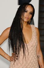 ZOE KRAVITZ at Vanity Fair Oscar Party in Hollywood