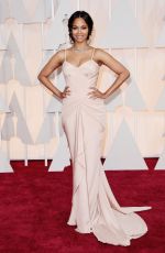 ZOE SALDANA at 87th Annual Academy Awards at the Dolby Theatre in Hollywood