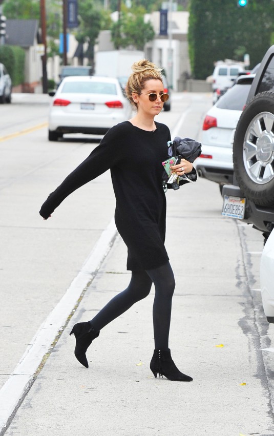 ASHLEY TISDALE Out in West Hollywood