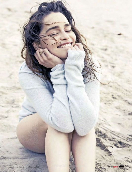 EMILIA CLARKE in Empire Magazine