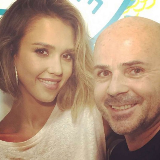 JESSICA ALBA with Short Hair