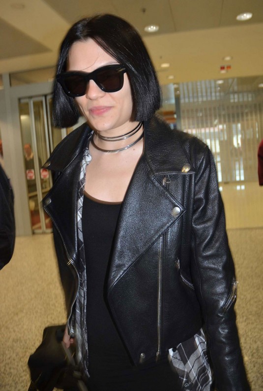 JESSIE J at Airport in Sydney