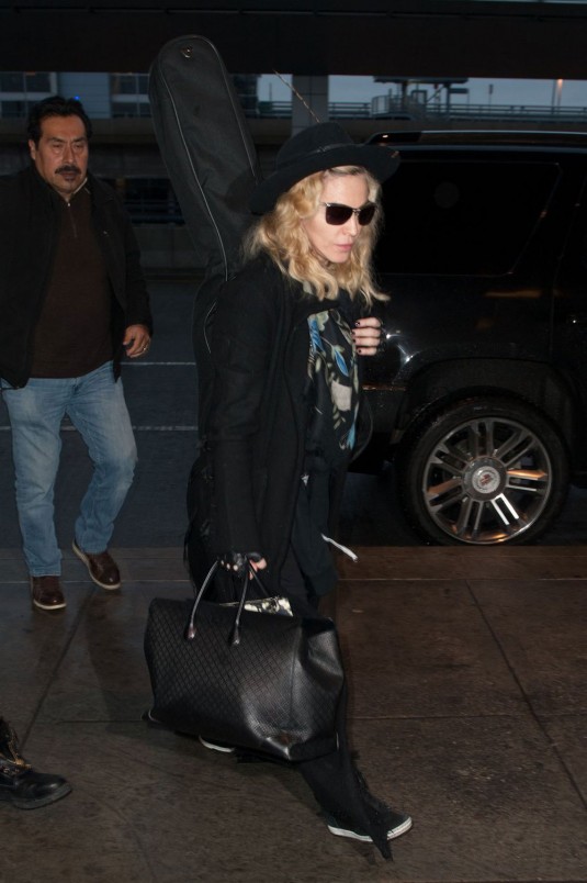 MADONNA at JFK Airport