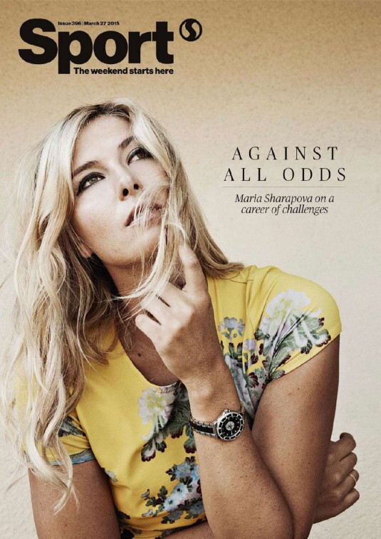 MARIA SHARAPOVA in Sport Magazine