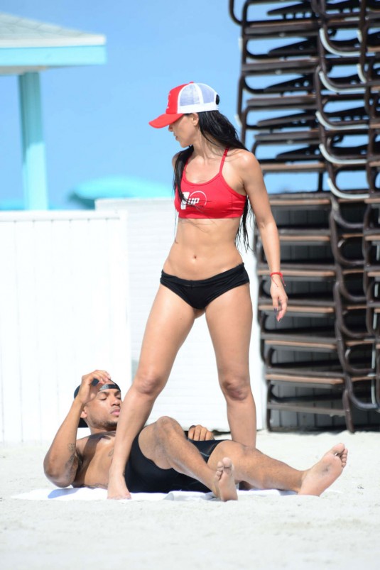 METISHA SCHAEFER Workout with David McIntosh