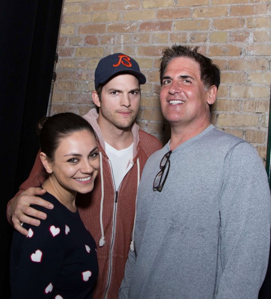 MILA KUNIS at Ashton Kutcher & Guy Oseary's Sound Ventures Launch