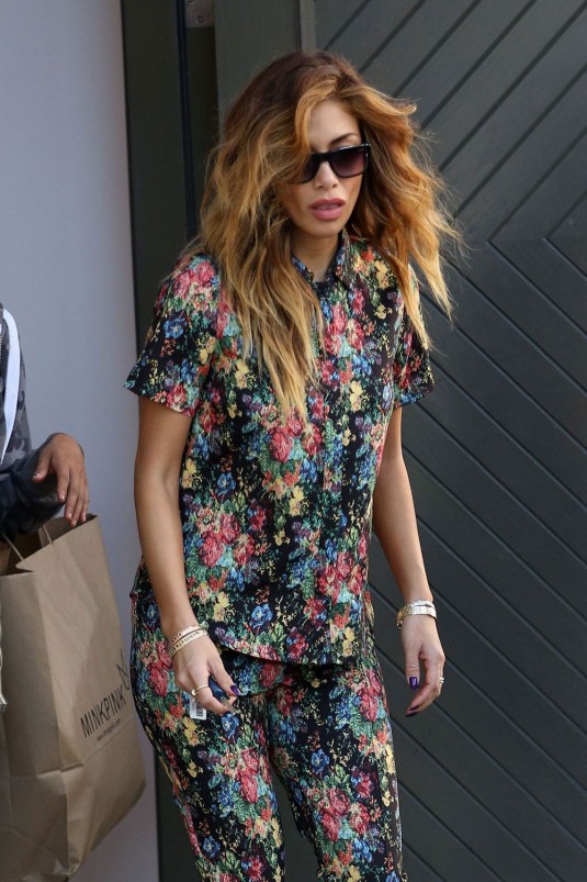 NICOLE SCHERZINGER Out in Los Angeles