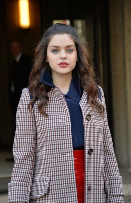 ODEYA RUSH at Miu Miu Fashion Show
