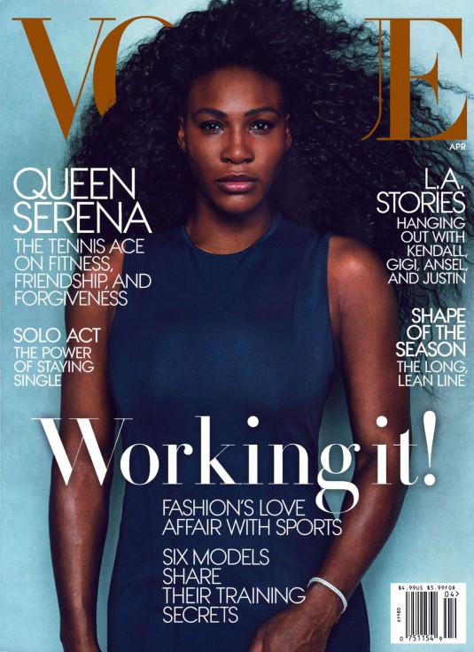 SERENA WILLIAMS in Vogue Magazine