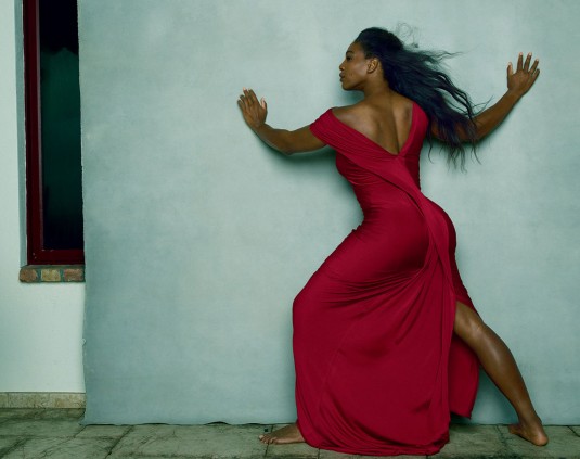 SERENA WILLIAMS in Vogue Magazine, April 2015 Issue