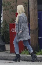 ABIGAIL BRESLIN on the Set of Scream Queen in New Orleans