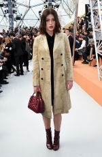 ADELE EXARCHOPOULOS at Louis Vuitton Fashion Show in Paris