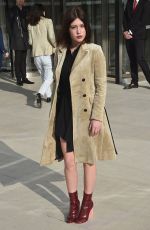 ADELE EXARCHOPOULOS at Louis Vuitton Fashion Show in Paris