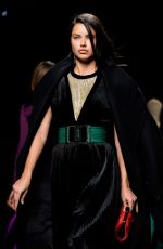 ADRINA LIMA at Balmain Runway Show in Paris
