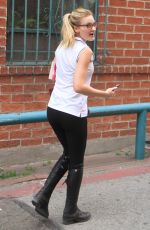AJ MICHALKA in Jeans Out and About in Beverly Hills