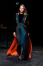 ALESSANDRA AMBROSIO at Balmain Runway Show in Paris