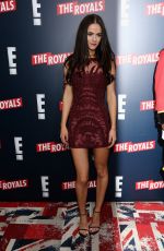 ALEXANDRA PARK at The Royals Premiere in New York