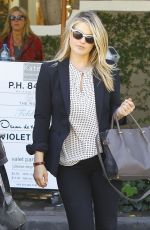 ALI LARTER Out Shopping in West Hollywood 1203