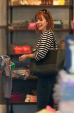 ALYSON HANNIGAN Out Shopping in Los Angeles 1203