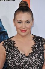 ALYSSA MILANO at Get Hard Premiere in Hollywood