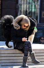 AMANDA SEYFRIED and Finn Out in New York 2203