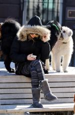 AMANDA SEYFRIED and Finn Out in New York 2203
