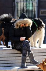 AMANDA SEYFRIED and Finn Out in New York 2203