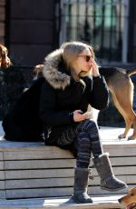 AMANDA SEYFRIED and Finn Out in New York 2203