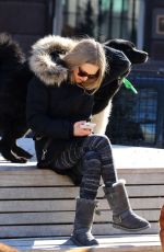 AMANDA SEYFRIED and Finn Out in New York 2203
