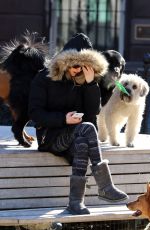 AMANDA SEYFRIED and Finn Out in New York 2203