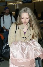 AMANDA SEYFRIED Arrives at JFK Airport in New York 2302