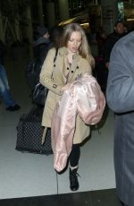 AMANDA SEYFRIED Arrives at JFK Airport in New York 2302