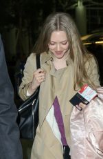 AMANDA SEYFRIED Arrives at JFK Airport in New York 2302