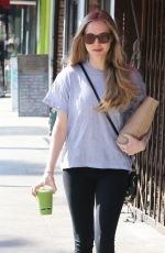 AMANDA SEYFRIED Out for Lunch in Los Feliz