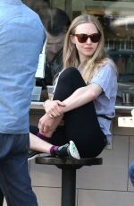 AMANDA SEYFRIED Out for Lunch in Los Feliz